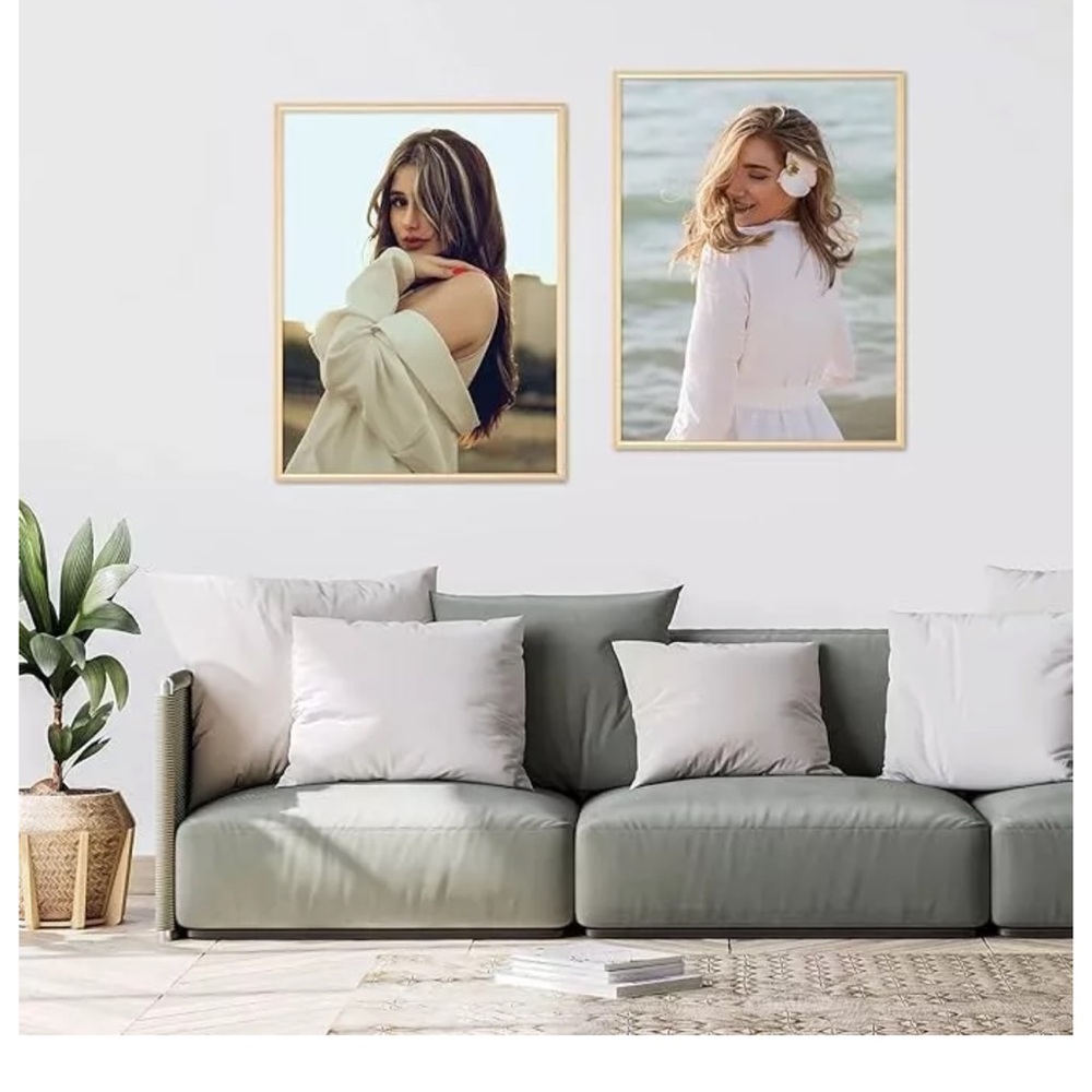 Anozie 16x24 Picture Frame Gold, 16 x 24 Picture Frames with HD Plexiglass2 Pack